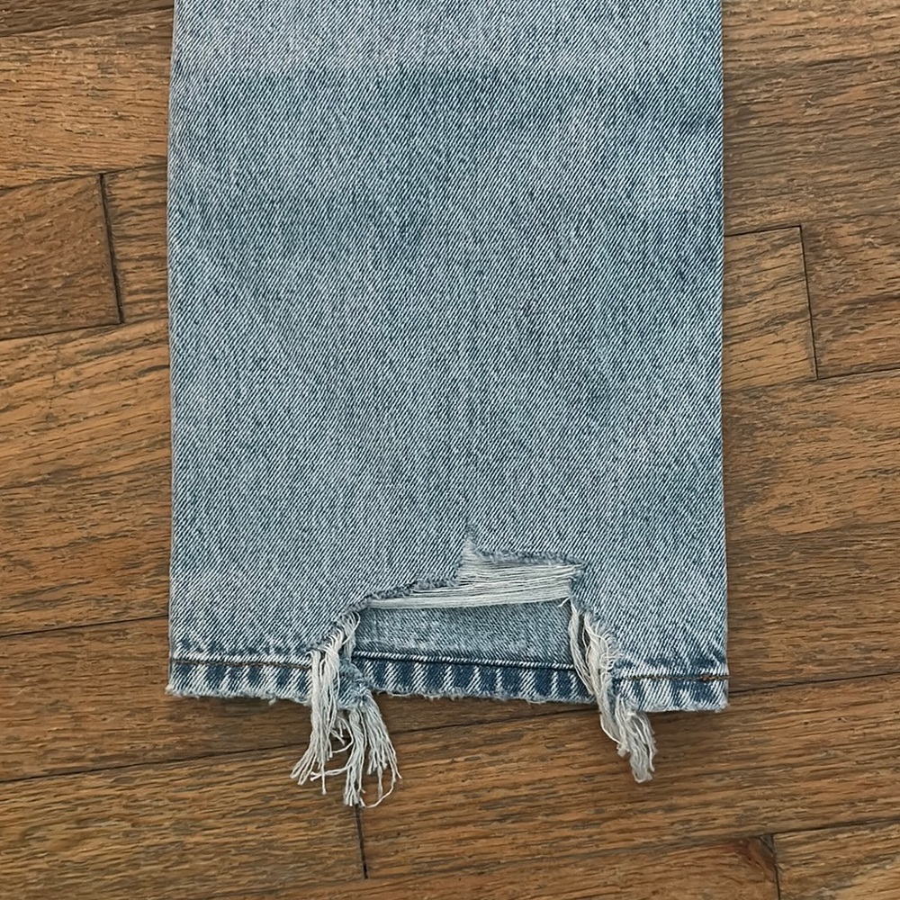 Stacey Ankle Boot Joe’s Jeans Light Blue Denim Jeans - Picture 6 of 8